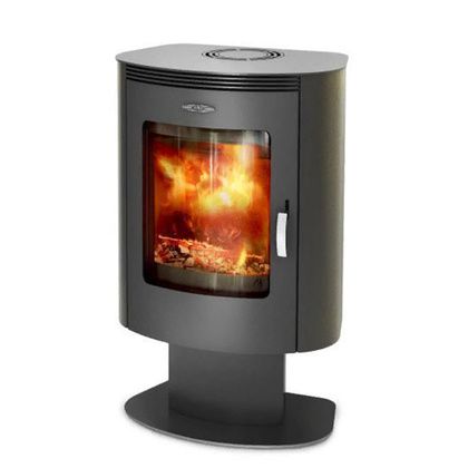 Печь-камин TMF Визиера черная бронза в Барнауле